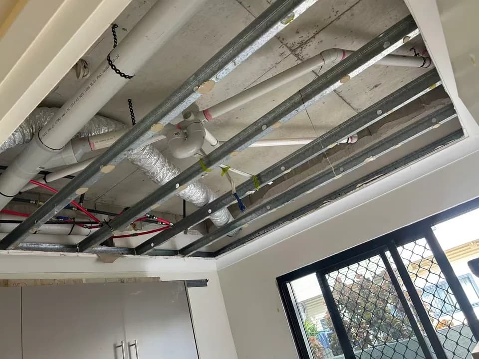 Palmerston bathroom ceiling work