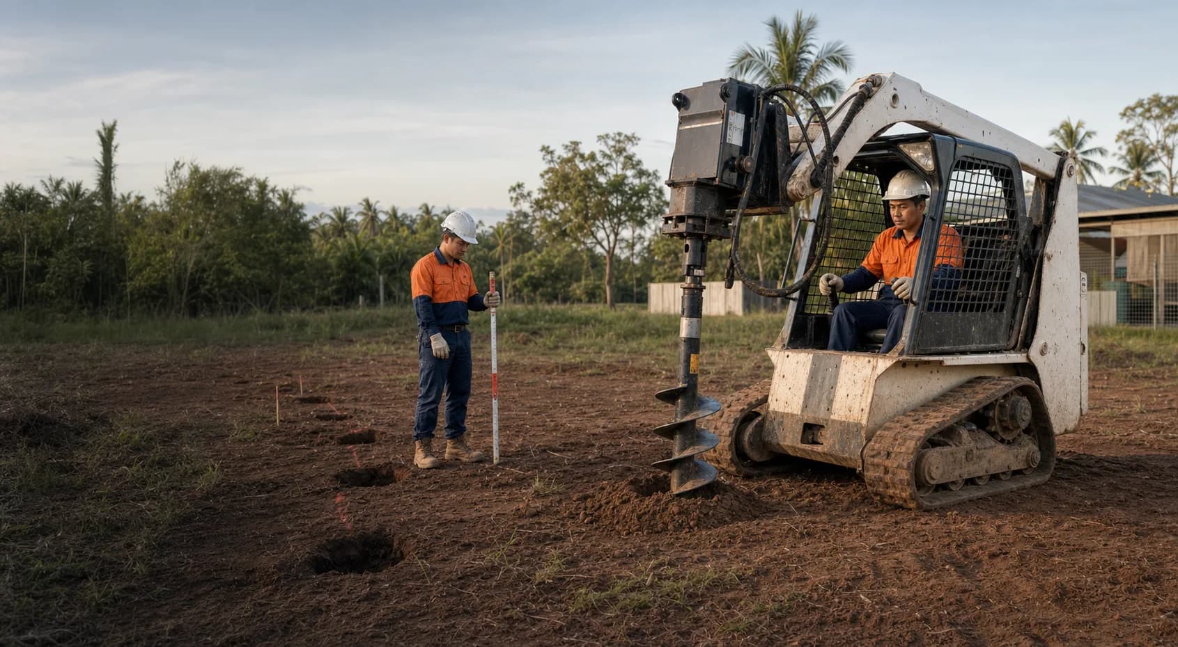 Preparing for Ground Drilling Work