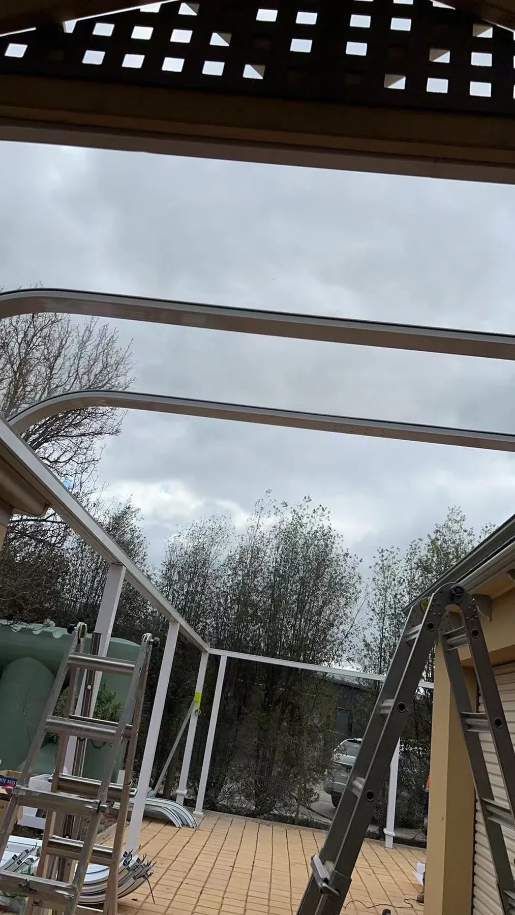 Auhua renovation property improvement aluminium sunroom installation 03