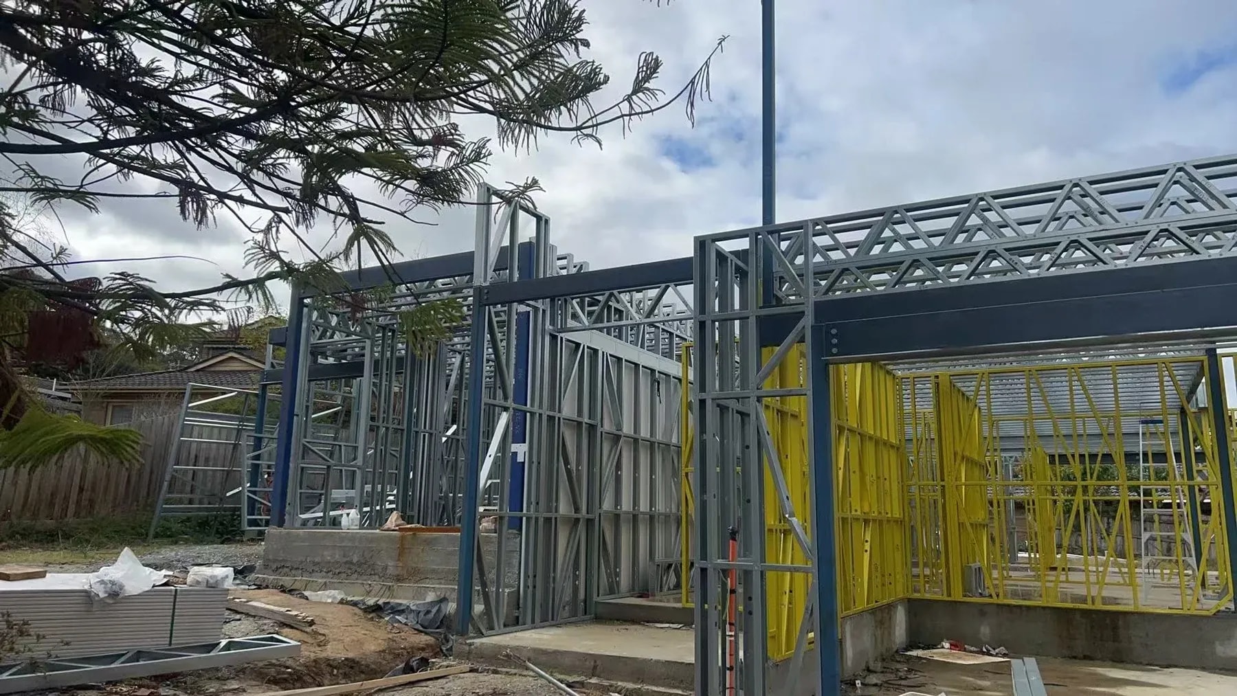 Auhua renovation property improvement light gauge steel framing 02