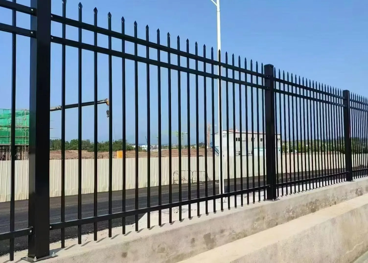 Steel Fencing Fabrication & Installation service overview